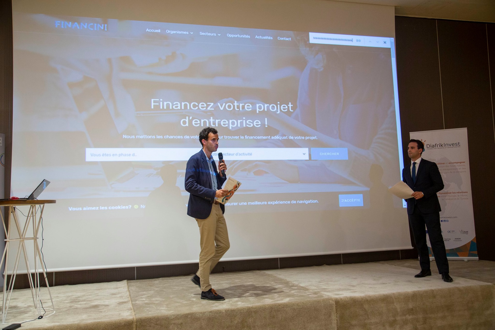 LANCEMENT DE LA PLATEFORME FINANCINI